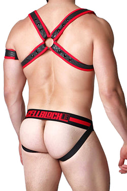 CellBlock 13 Red Gridiron Jockstrap thumbnail 3