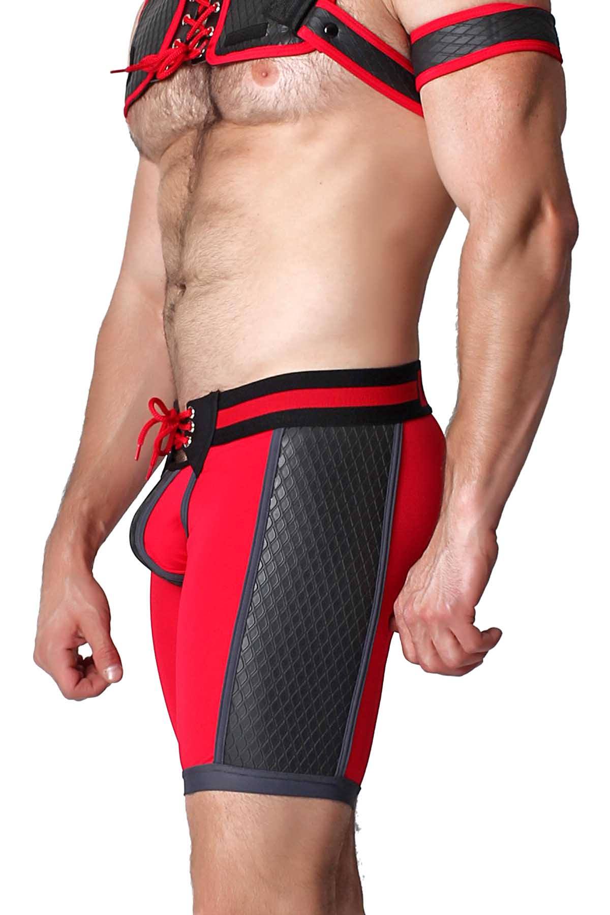 CellBlock 13 Red Gridiron Short
