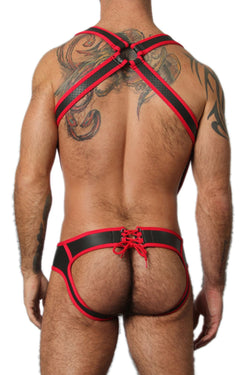 CellBlock 13 Red Gunner Neoprene Harness thumbnail 2
