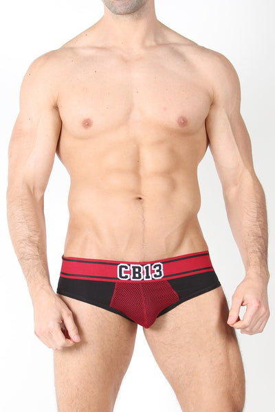 CellBlock 13 Red Halfback Low Rise Brief