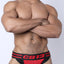 CellBlock 13 Red Linebacker Mesh Brief