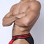 CellBlock 13 Red Linebacker Mesh Brief