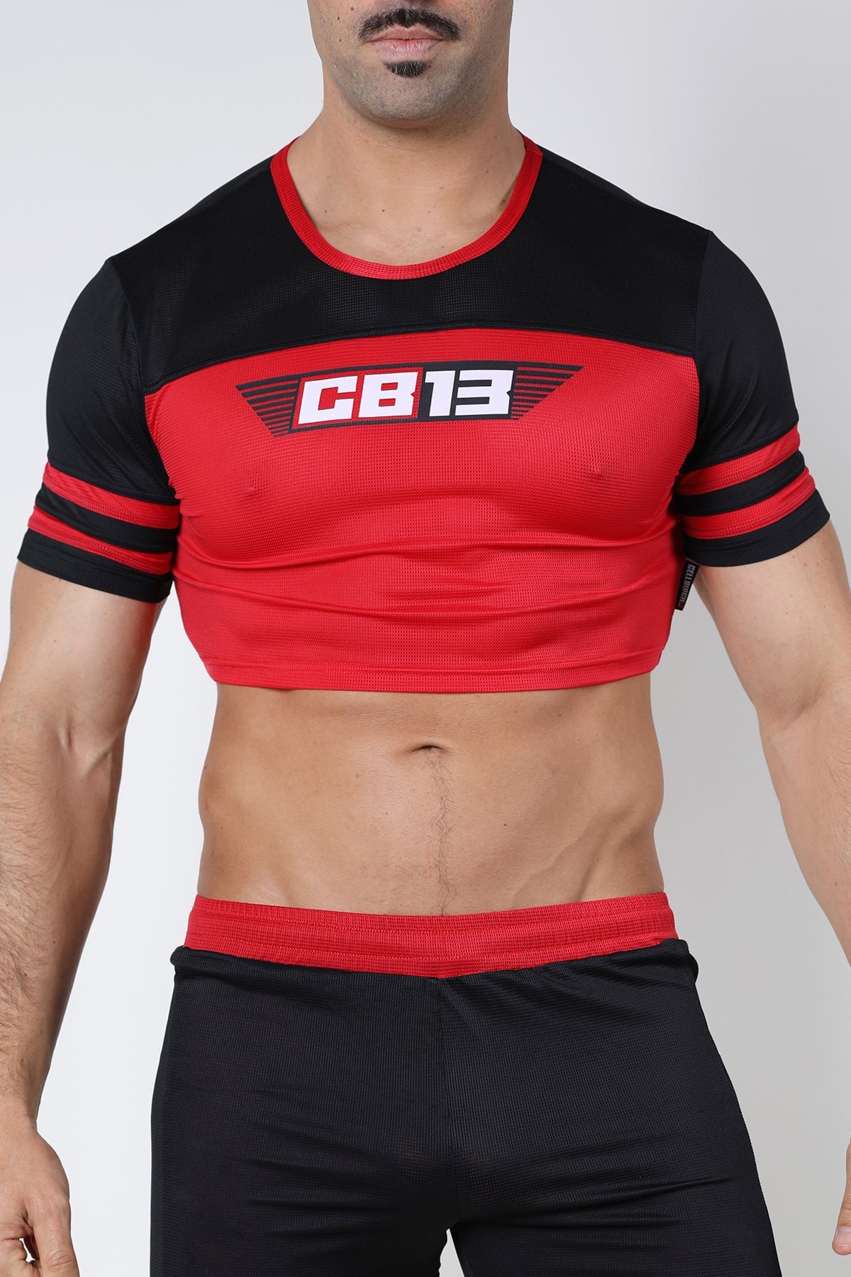 CellBlock 13 Red Marathon Cutoff Shirt
