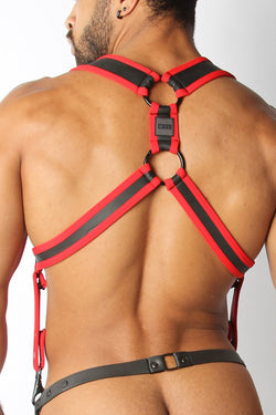 CellBlock 13 Red Rebel Neoprene Harness thumbnail 3