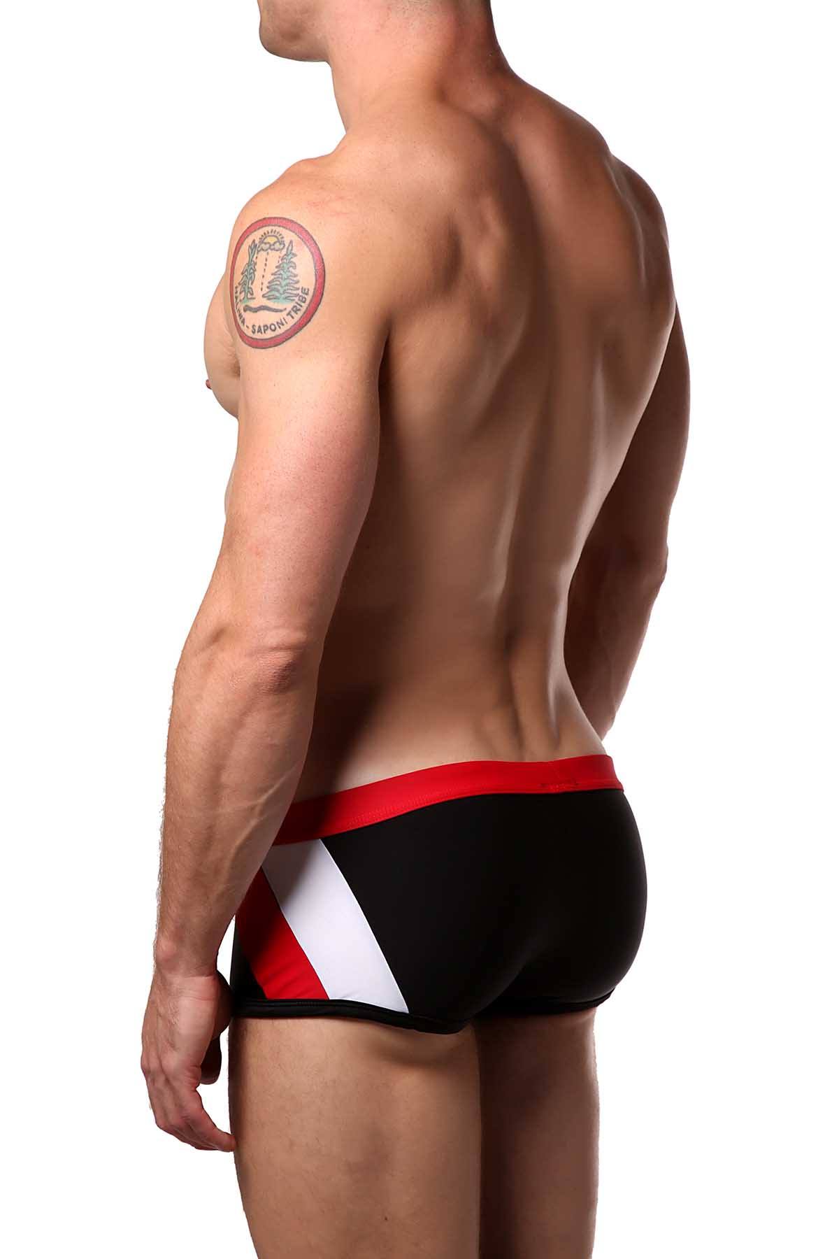 CellBlock 13 Red Sidewinder Swim Trunk