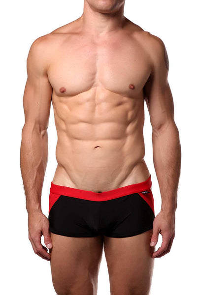 CellBlock 13 Red Sidewinder Swim Trunk