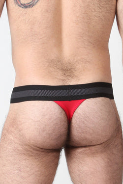 CellBlock 13 Red Spartan Neoprene Thong thumbnail 3