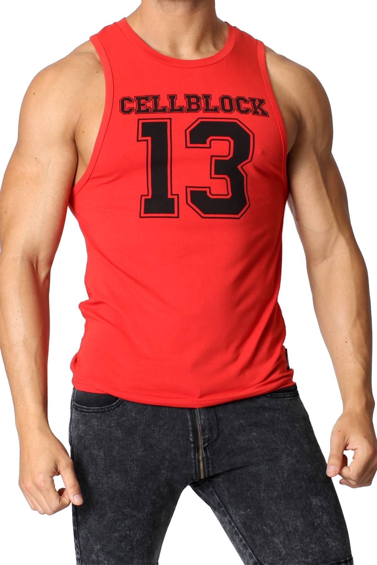 CellBlock 13 Red Stadium Tank