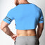 CellBlock 13 Sky Blue Relay Mesh Cutoff Shirt