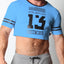 CellBlock 13 Sky Blue Relay Mesh Cutoff Shirt