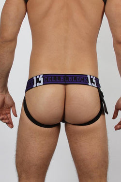 CellBlock 13 Sniper Purple Neoprene Jock w/ Side Pocket thumbnail 4