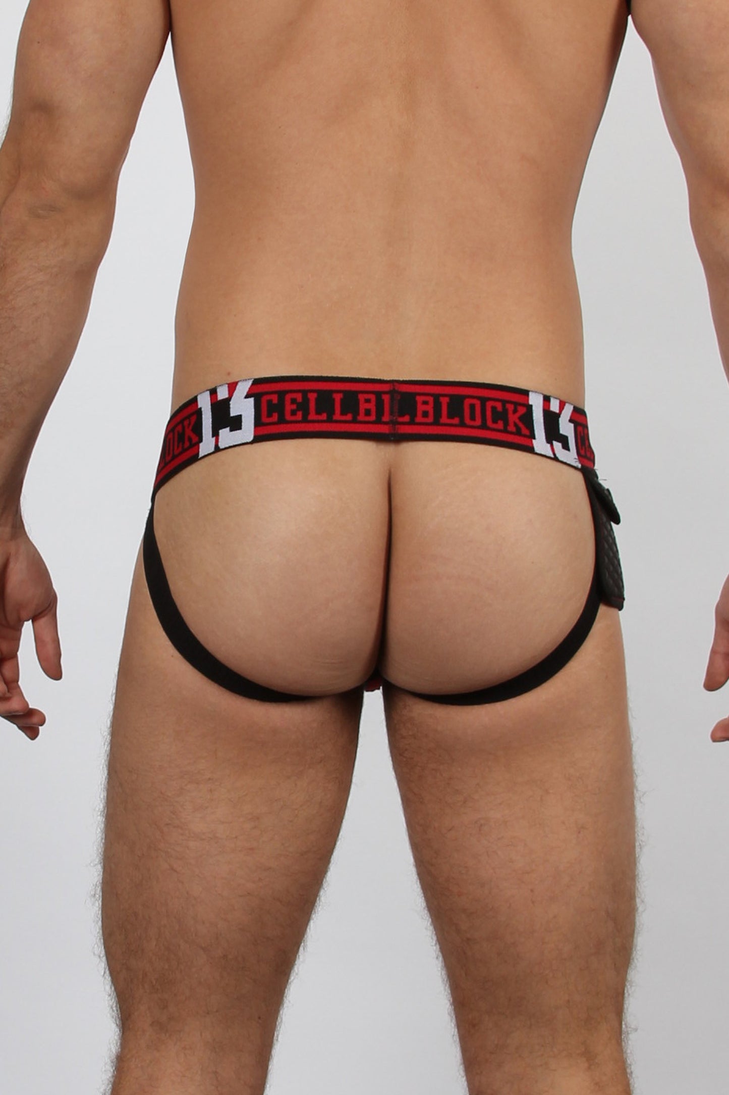 CellBlock 13 Sniper Red Neoprene Jock w/ Side Pocket