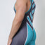 CellBlock 13 Teal Kennel Club Spitfire Zipper Singlet