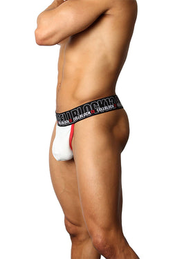 CellBlock 13 White Back Alley C-Ring Thong thumbnail 2