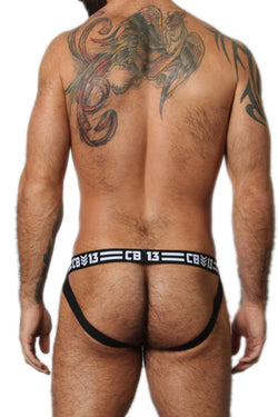 CellBlock 13 White/Black Sergeant Jockstrap thumbnail 4