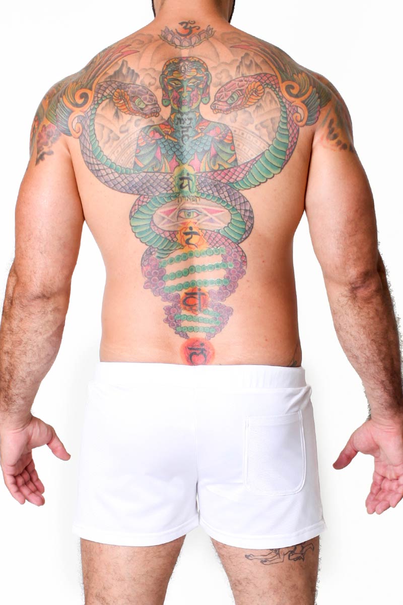 CellBlock 13 White Blindside Short