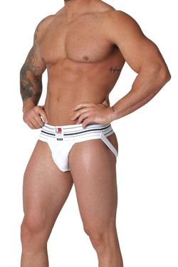 CellBlock 13 White Fullback Jockstrap thumbnail 1