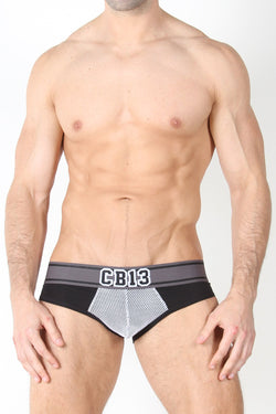 CellBlock 13 White Halfback Low Rise Brief thumbnail 2