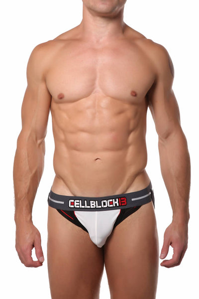 CellBlock 13 White Hydro Jockstrap