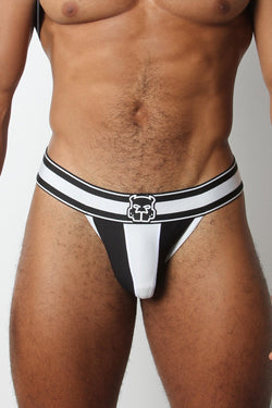 CellBlock 13 White Kennel Club Cadet Thong thumbnail 1