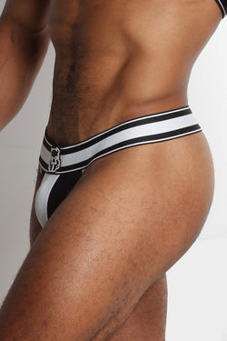 CellBlock 13 White Kennel Club Cadet Thong thumbnail 2