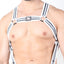 CellBlock 13 White Rogue X Neoprene Reflective Harness