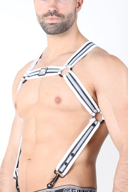 CellBlock 13 White Rogue X Neoprene Reflective Harness thumbnail 2