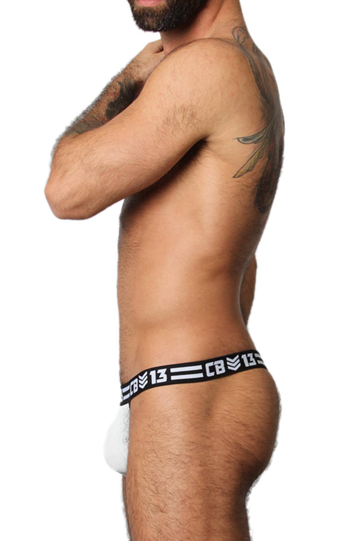 CellBlock 13 White Sergeant Thong