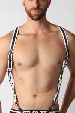 CellBlock 13 White Trojan Neoprene Harness thumbnail 1