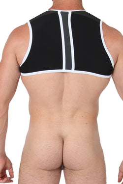 CellBlock 13 White X-treme Hybrid Harness w/Jock Armour thumbnail 4