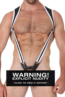 CellBlock 13 White X-treme Hybrid Harness w/Jock Armour thumbnail 1
