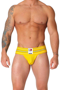 CellBlock 13 Yellow Fullback Jockstrap thumbnail 2