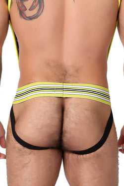 CellBlock 13 Yellow Neoprene Rogue Jockstrap thumbnail 4