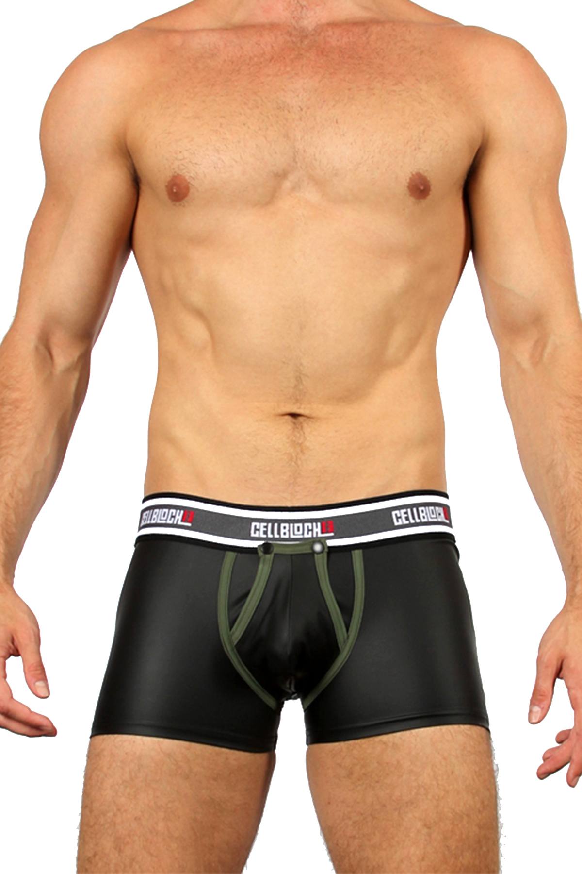 CellBlock 13 Zipper Trunk in Green