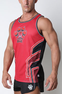 CellBlock 13 red Kennel Club Bandit Mesh Tank Top thumbnail 2