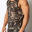 Cellblock 13 Army Foxhole Camo Mesh Tank Top