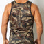 Cellblock 13 Army Foxhole Camo Mesh Tank Top