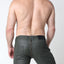 Cellblock 13 Army Green Axis 2.0 Denim Zipper Short