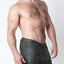 Cellblock 13 Army Green Axis 2.0 Denim Zipper Short