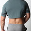 Cellblock 13 Army Green Relay Mesh Cutoff Shirt