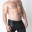 Cellblock 13 Black Axis 2.0 Denim Zipper Short