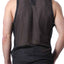 Cellblock 13 Black Midfield Mesh Tank Top
