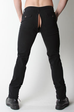 Cellblock 13 Black Titan Zipper Pant thumbnail 2