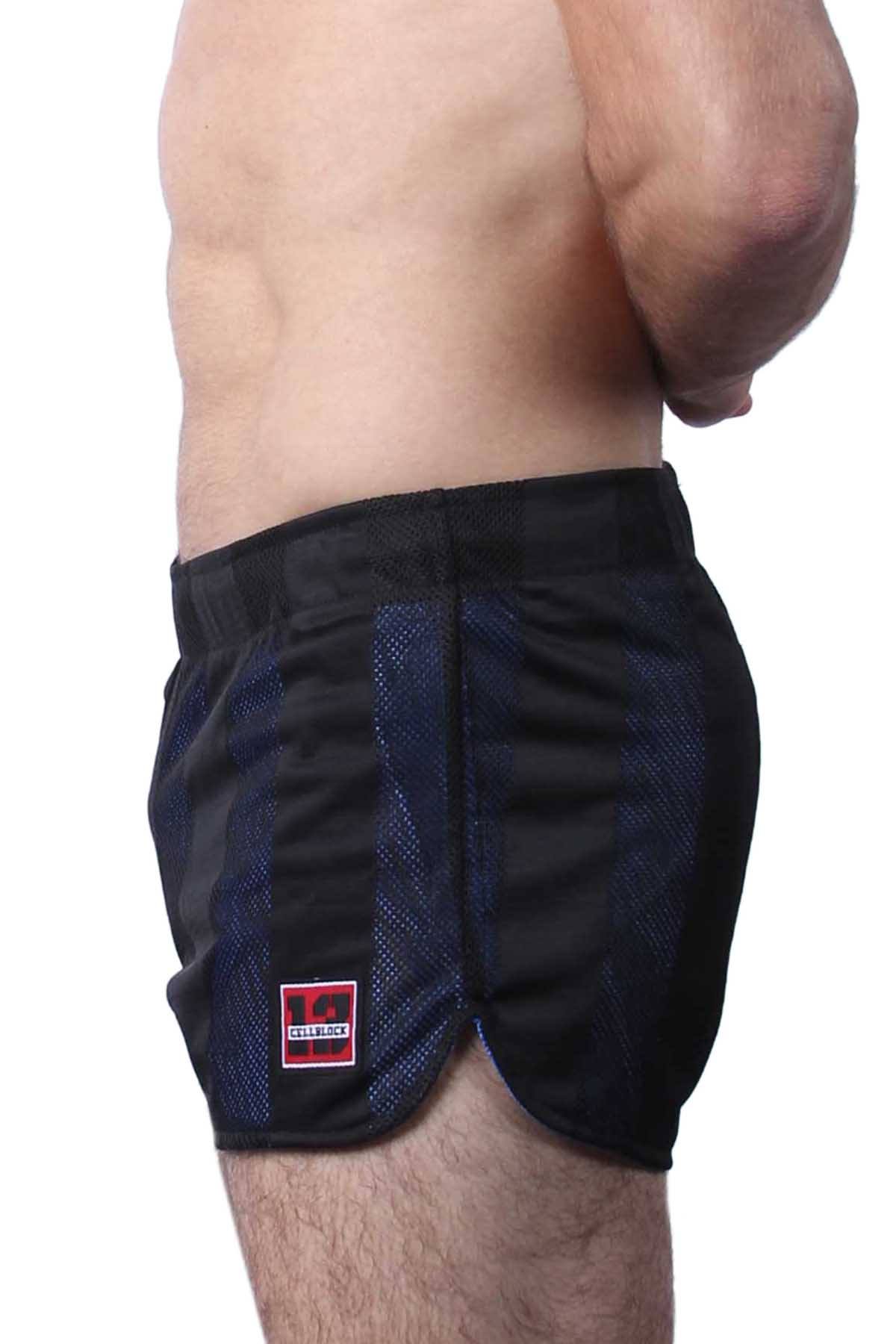 Cellblock 13 Blue Midfield Mesh Reversible Short