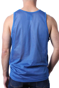 Cellblock 13 Blue Midfield Mesh Tank Top thumbnail 3