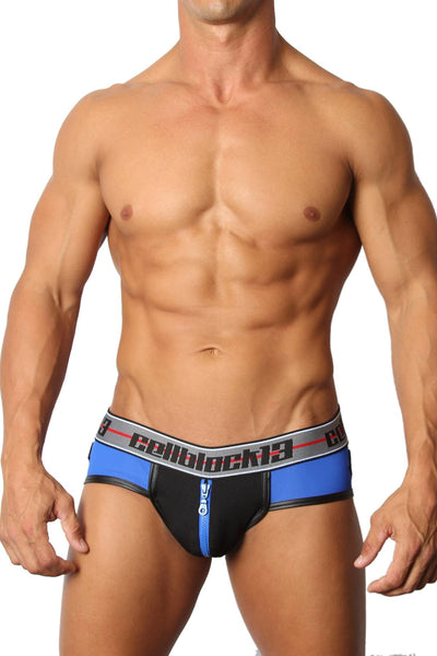 Cellblock 13 Blue Moto X Zipper Jock