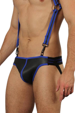 Cellblock 13 Blue Trident Jockstrap thumbnail 2