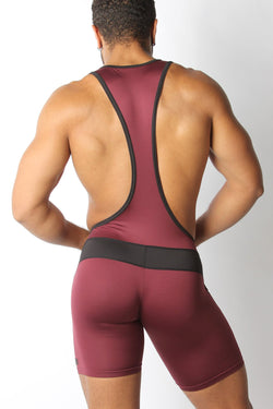 Cellblock 13 Burgundy Cyclone 2.0 Singlet thumbnail 3