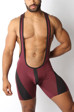 Cellblock 13 Burgundy Cyclone 2.0 Singlet thumbnail 1