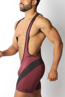 Cellblock 13 Burgundy Cyclone 2.0 Singlet thumbnail 2